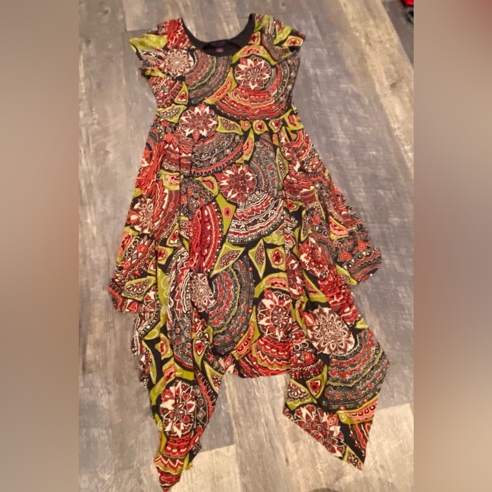 Asymmetrical dress